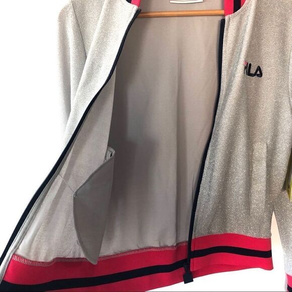 *nwt* soulcycle x fila • limited edition jacket - Picture 10 of 11